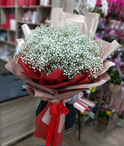 Букет цветов из: Гипсофила в Кировском