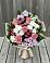 Букет цветов из: Альстромерии, Гвоздики, Розы и Хризантемы в Кировском