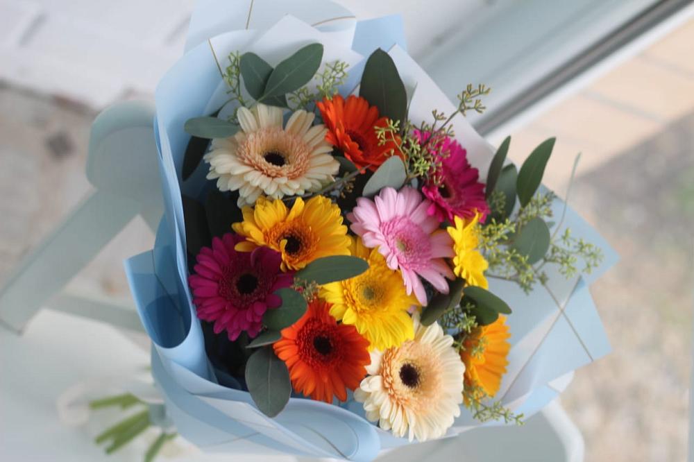 Букет цветов из: Герберы в Кировском