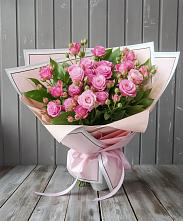 Букет Розовый кустик #REPLACE_PRED# Кировском
