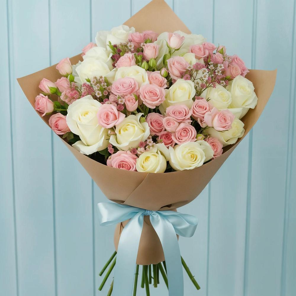 Букет цветов из: Розы в Кировском