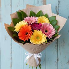Букет цветов из:  Герберы #REPLACE_PRED# Кировском