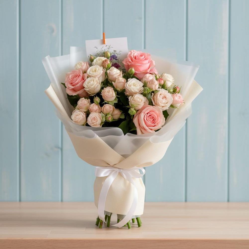 Букет цветов из: Розы в Кировском