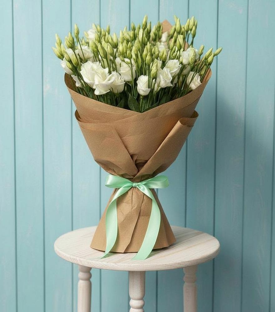 Букет цветов из: Лизиантусы в Кировском