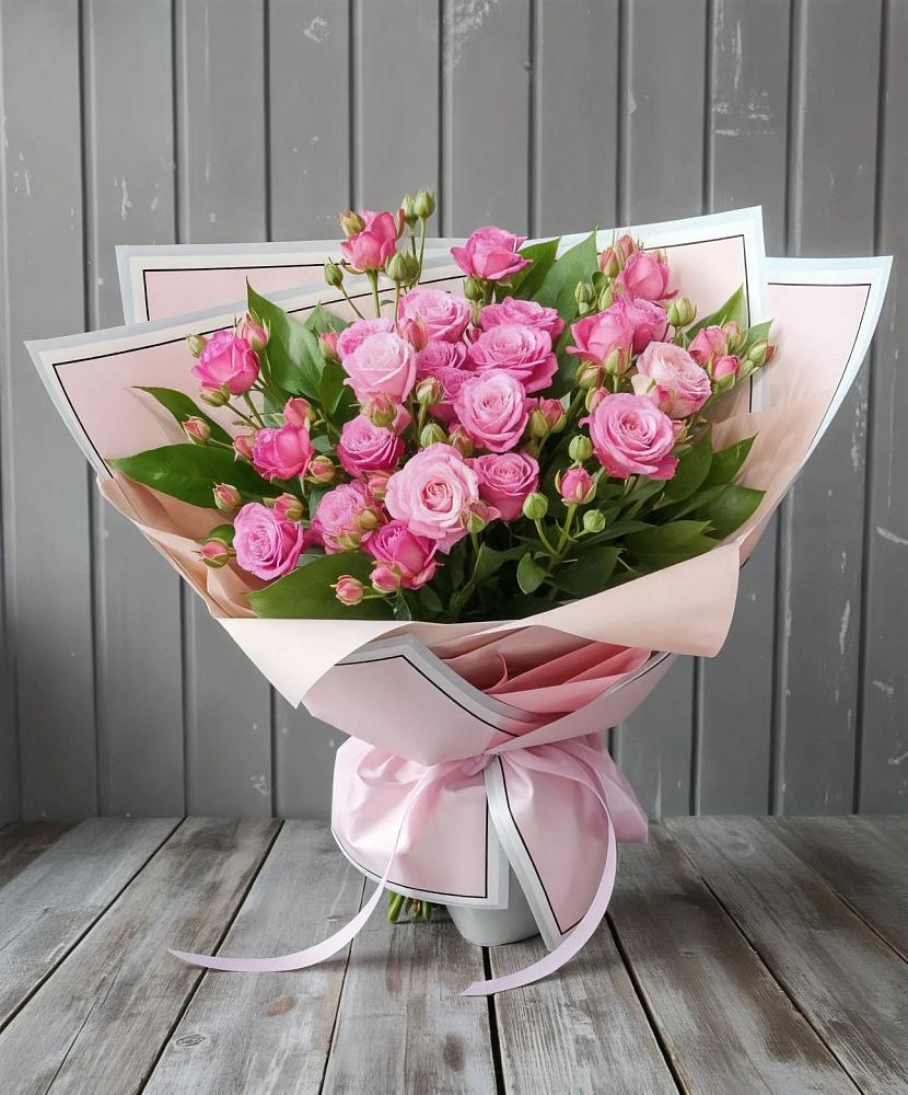Букет Розовый кустик в Кировском