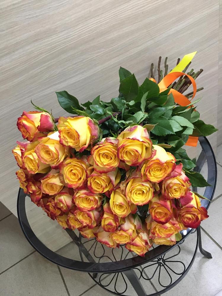 Букет Желтые розы в Кировском