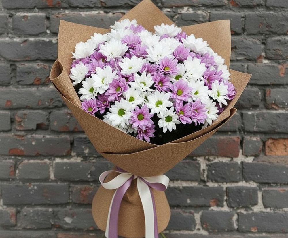 Букет цветов из: Хризантемы в Кировском