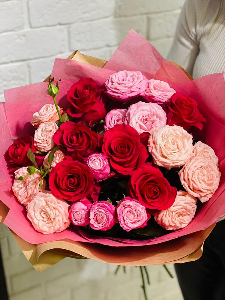 Букет цветов из: Розы в Кировском