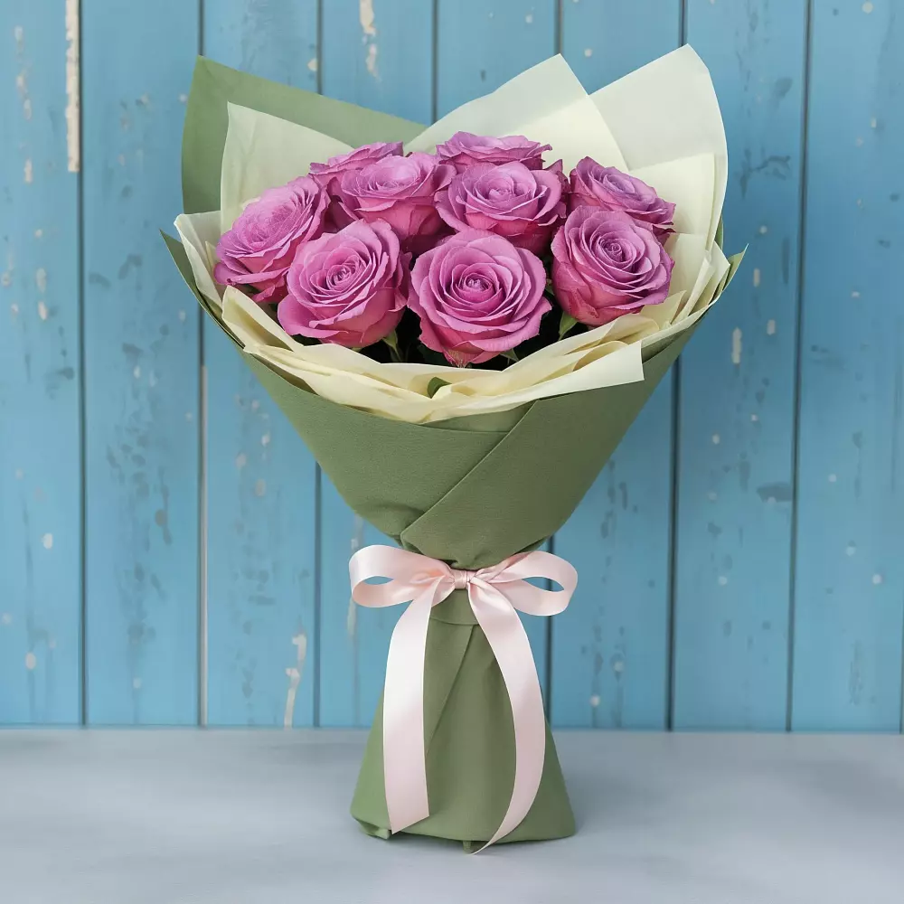 Букет Розы Фёрст Леди в Кировском