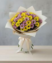 Букет цветов из:  Хризантемы #REPLACE_PRED# Кировском